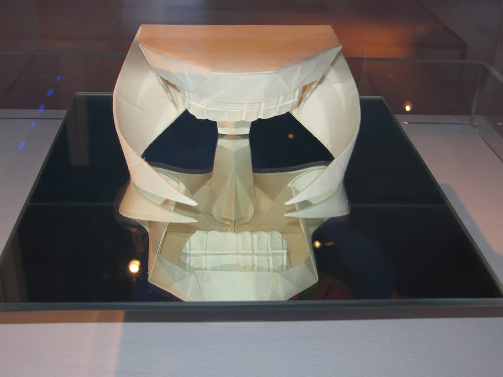 Origami Skull