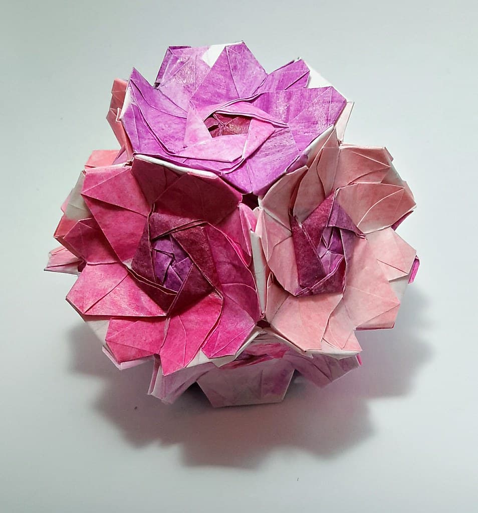 Kusudama Flor Rococó
