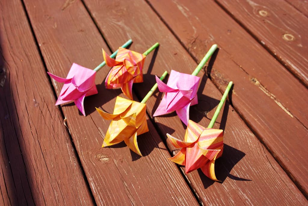 Origami Tulip