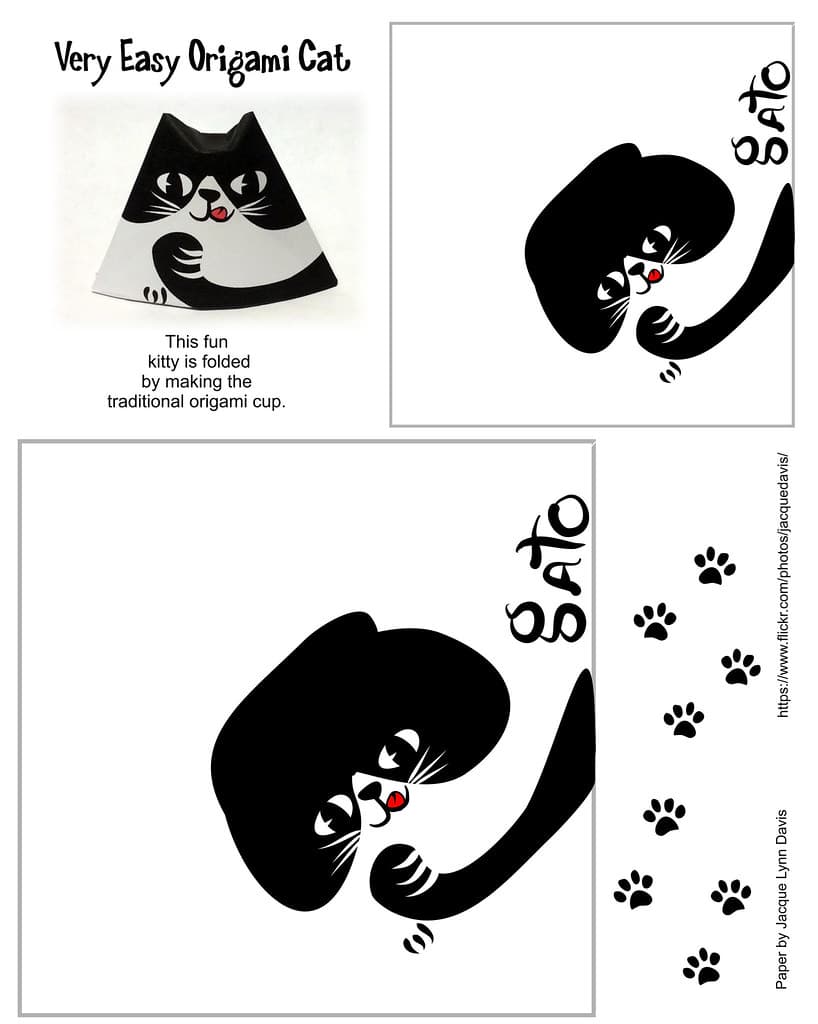 Origami Cat