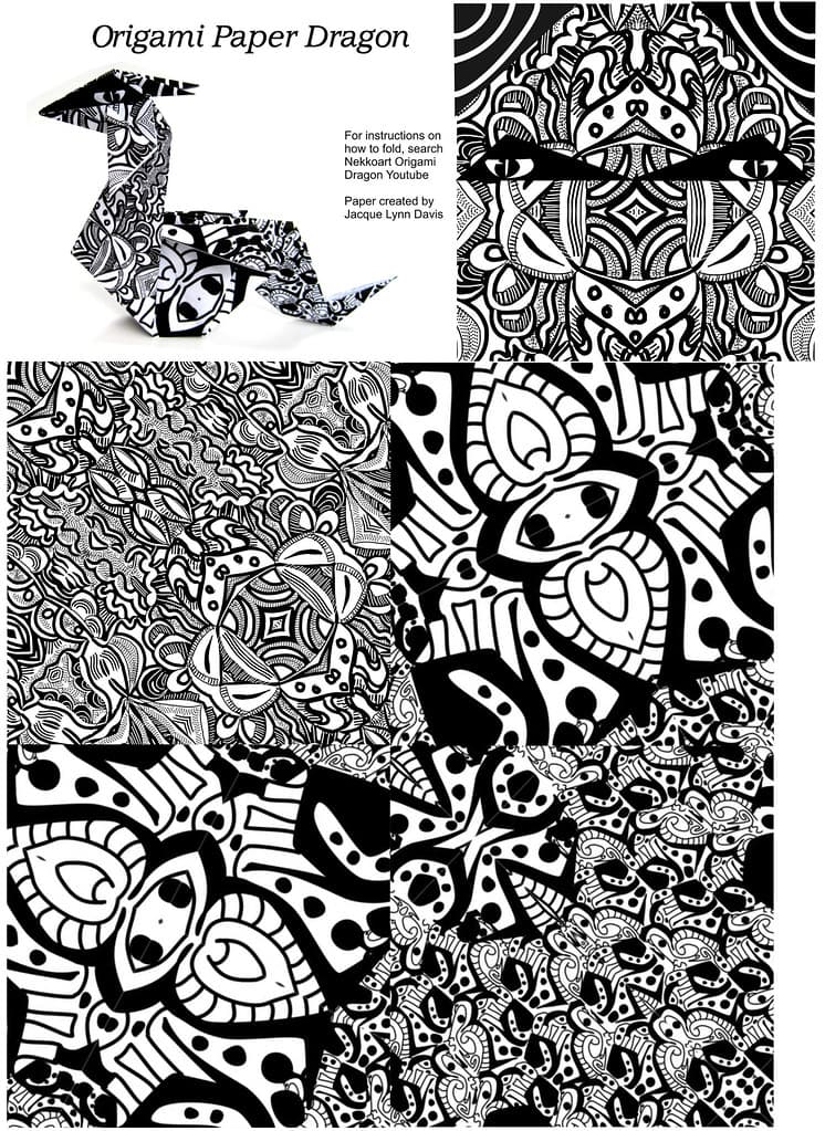 Nekkoart Origami Dragon