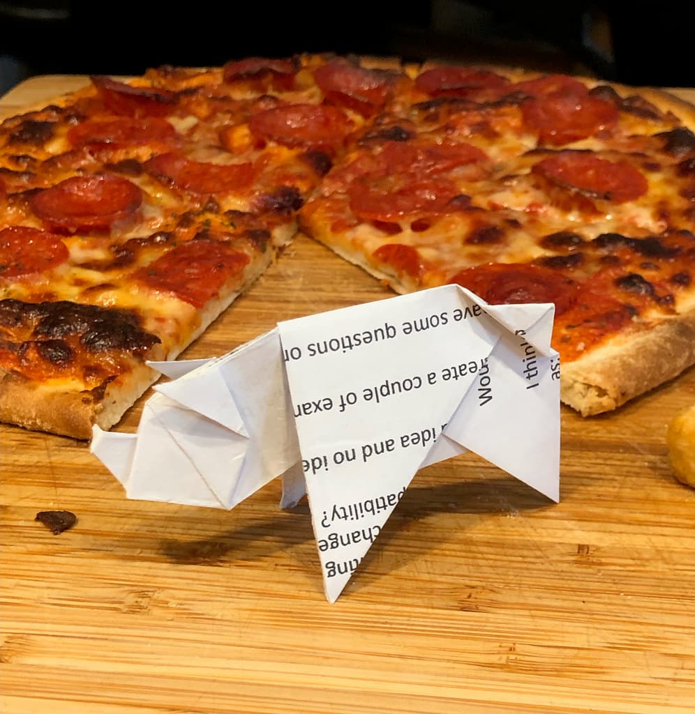 Origami Pig