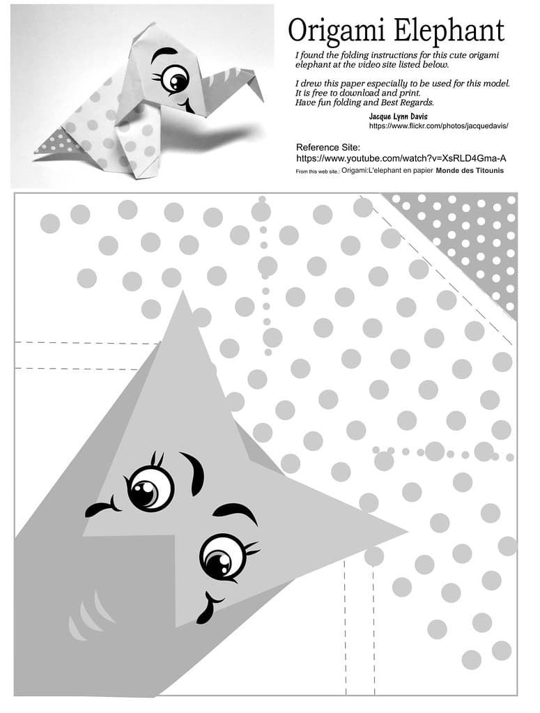 Origami Elephant