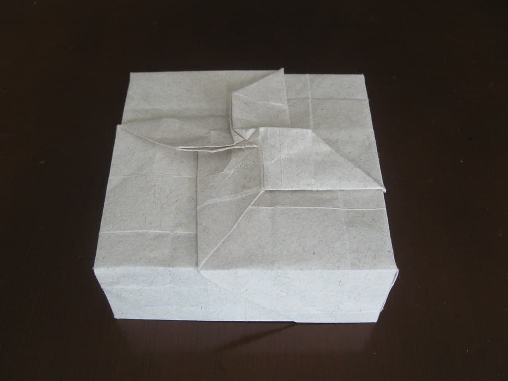 Masu Box Lid with Star Decoration