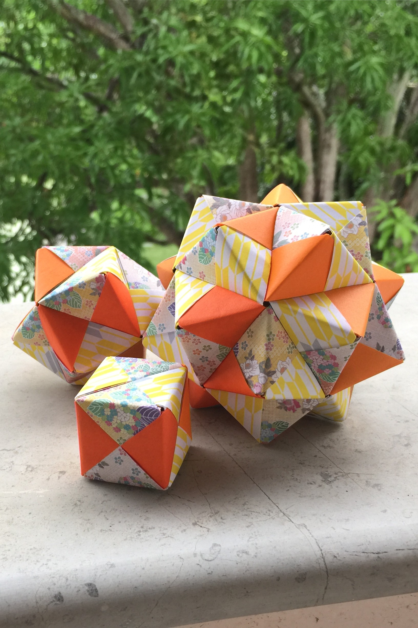 Triple Gem Kusudama