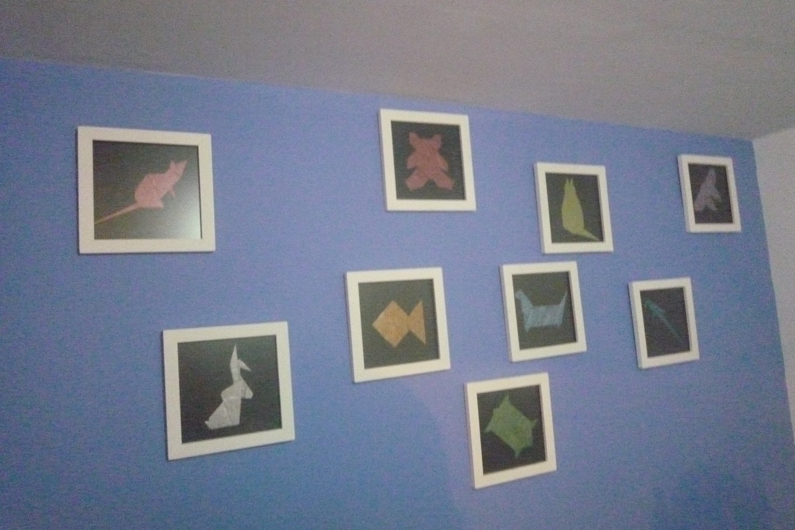 Framed Traditional Origami Collection