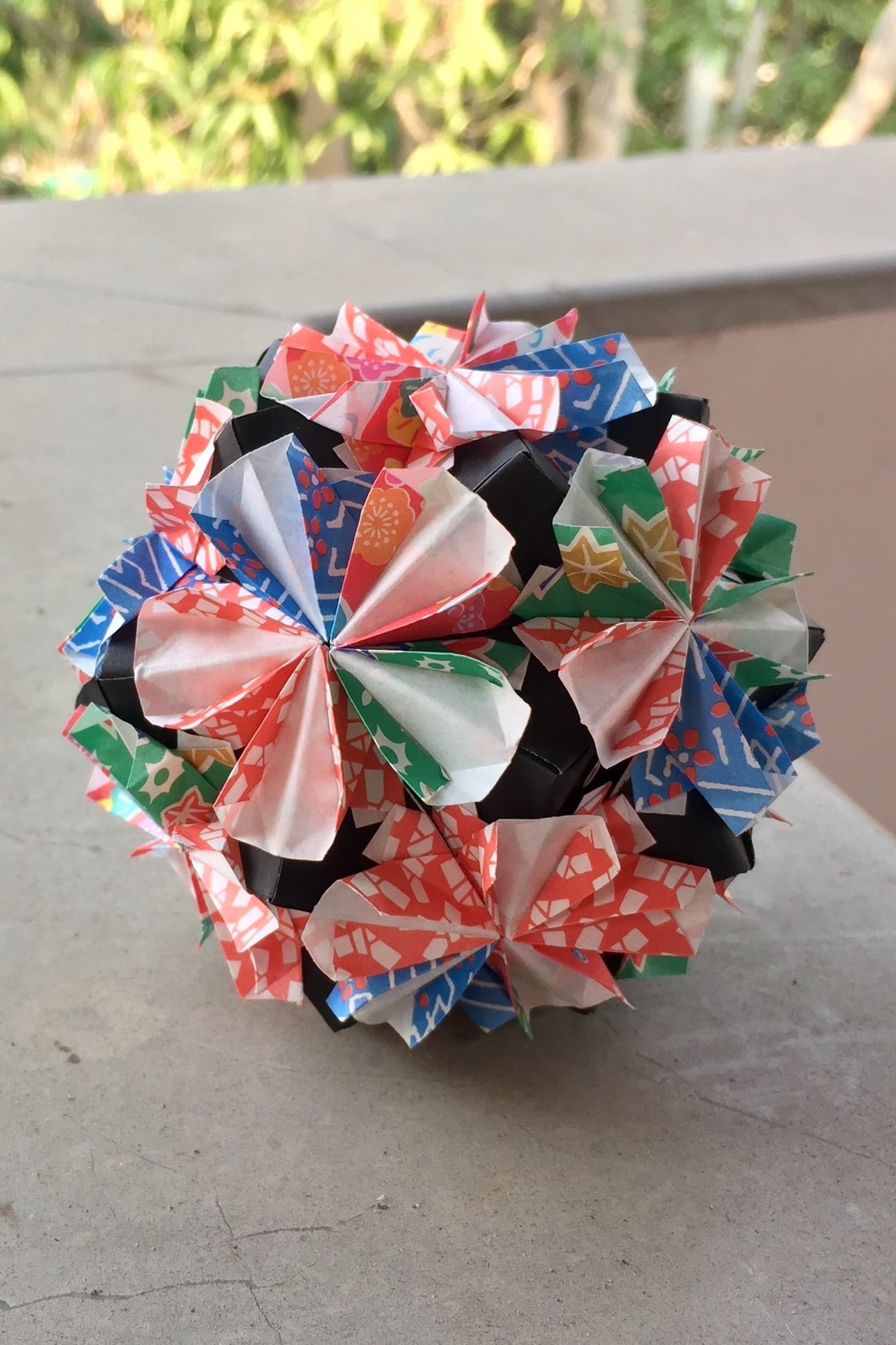 Kanzashi Kusudama