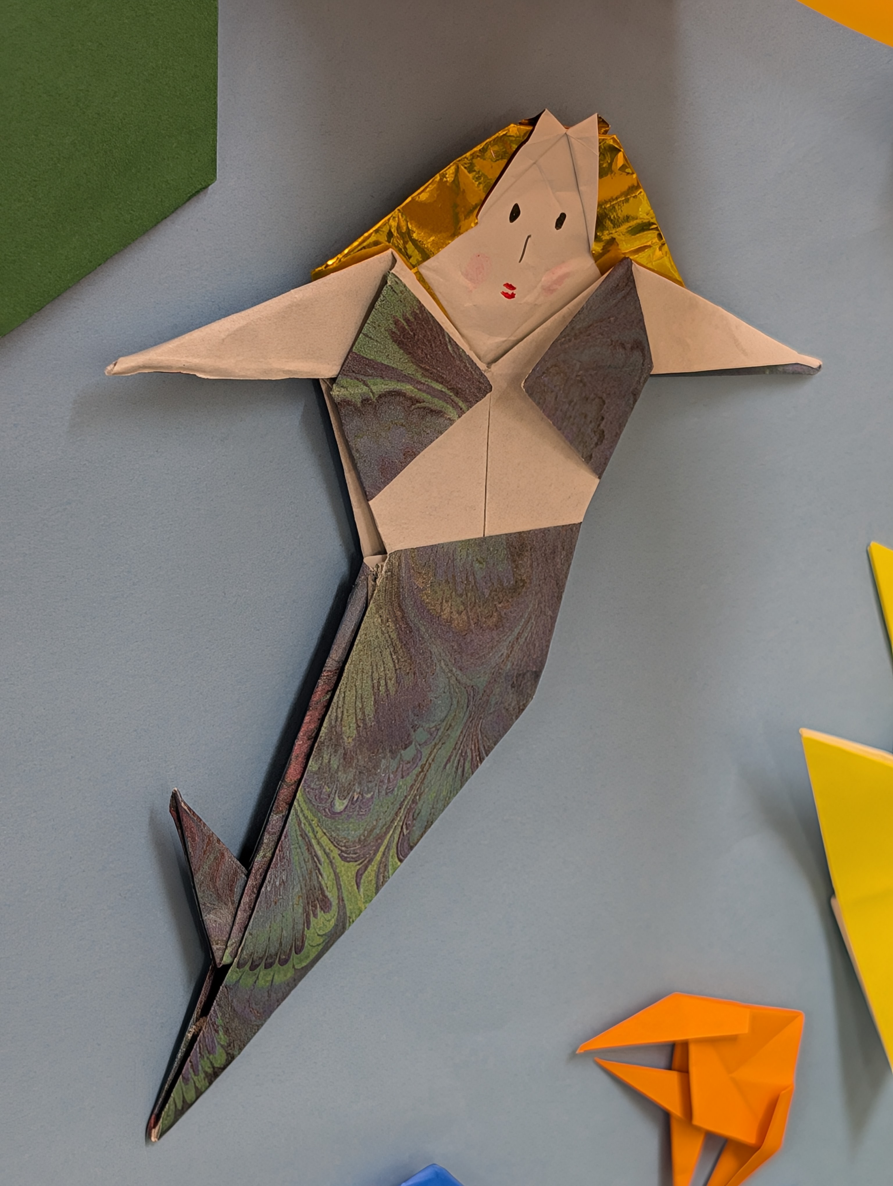 Origami Mermaid