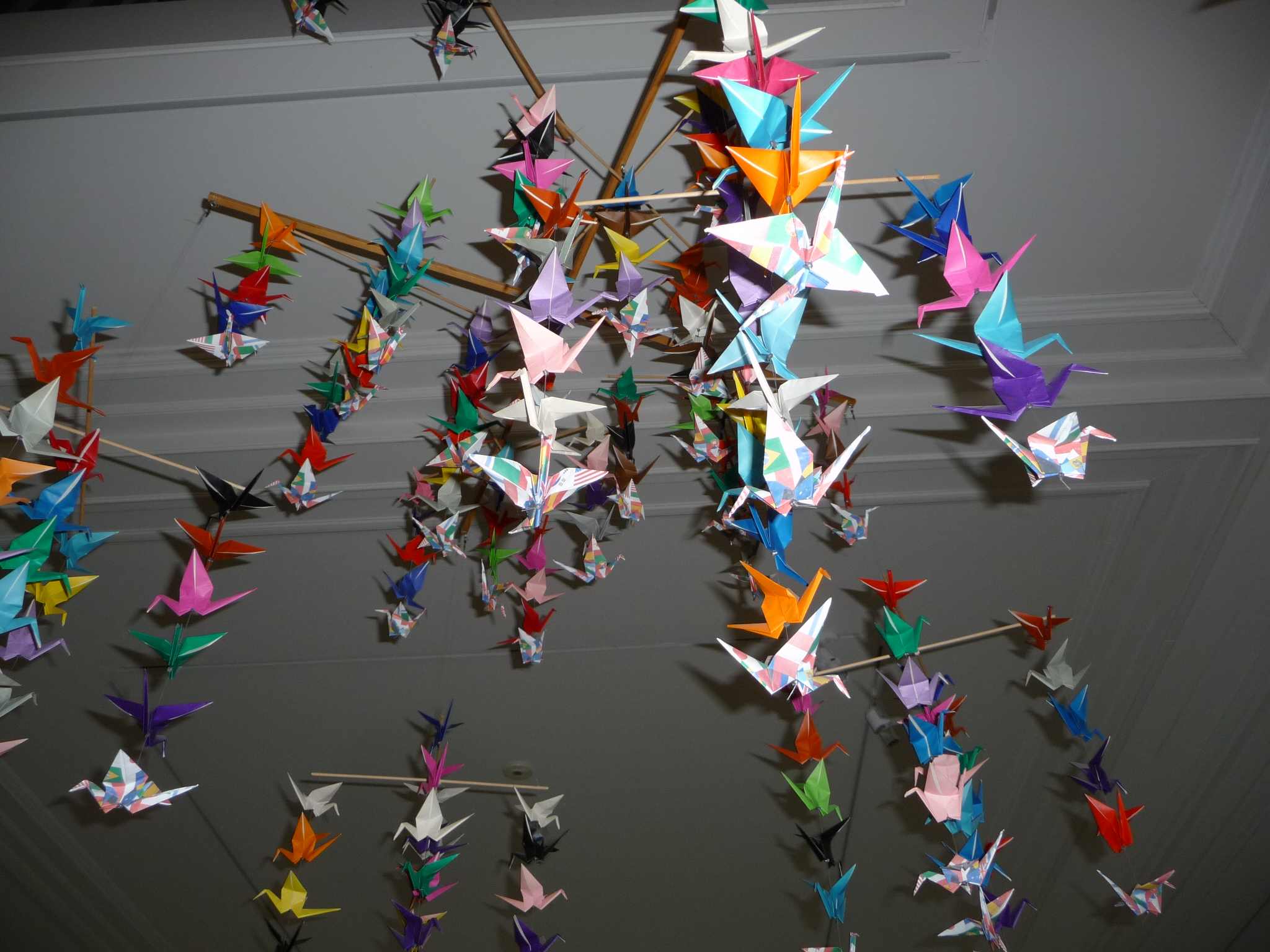 Origami Crane Mobile