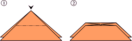 Petal Fold for Bird Base