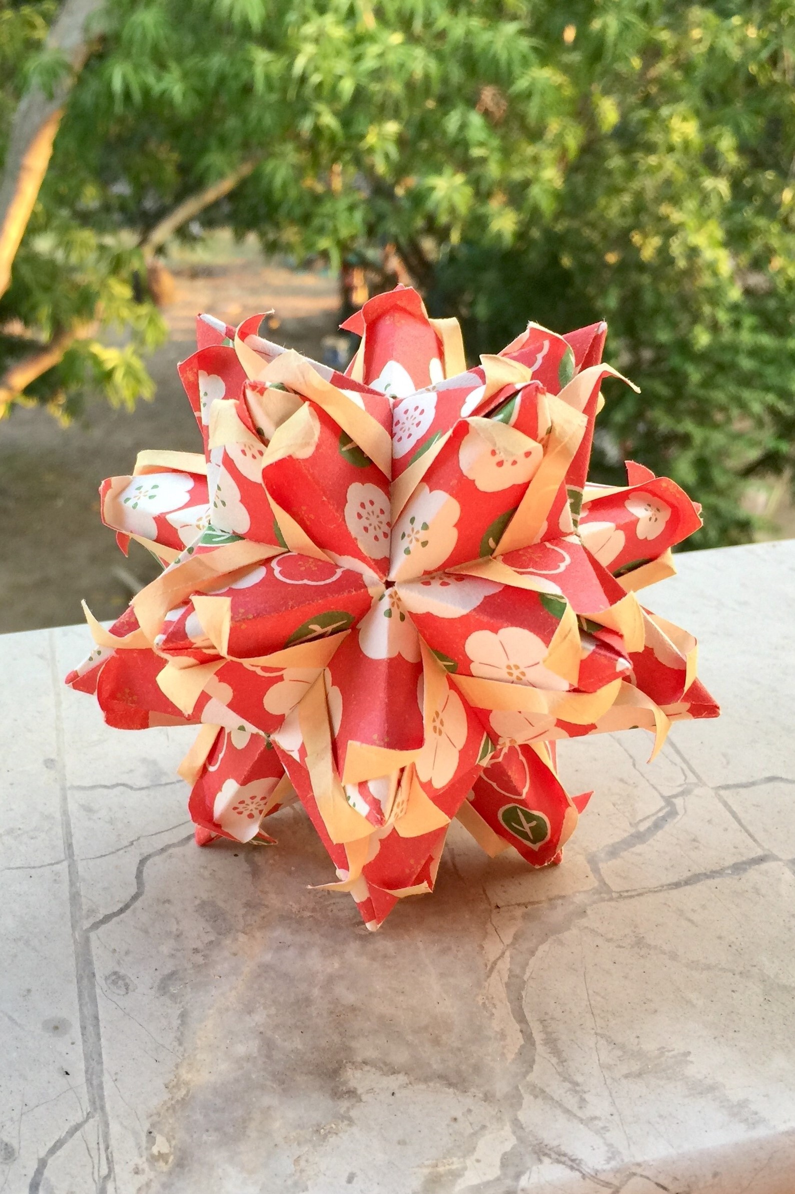 Solid Tulip Kusudama