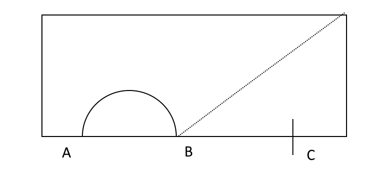 Curved Crease Pi Construction Diagram