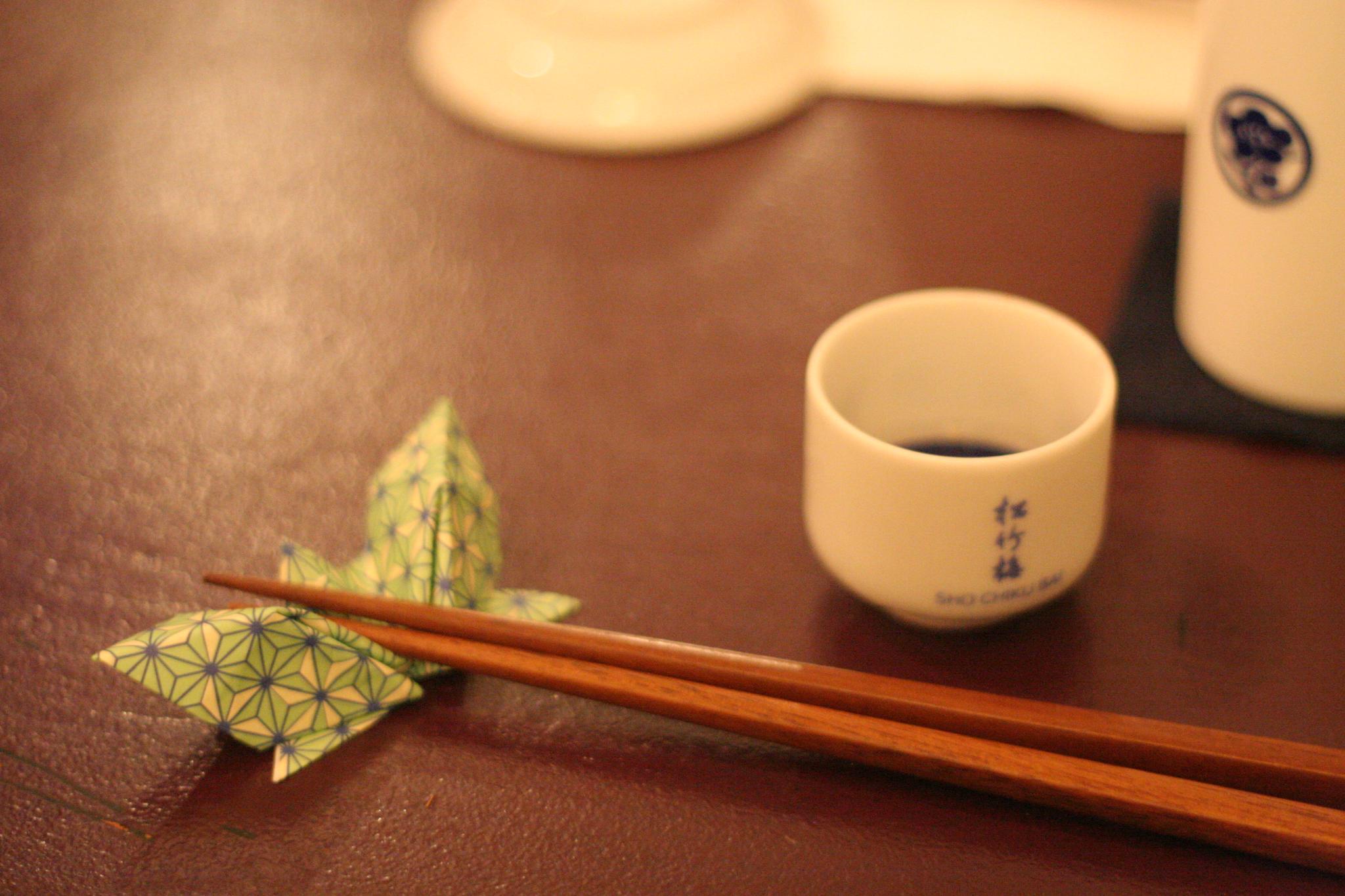 Origami Chopstick Rest