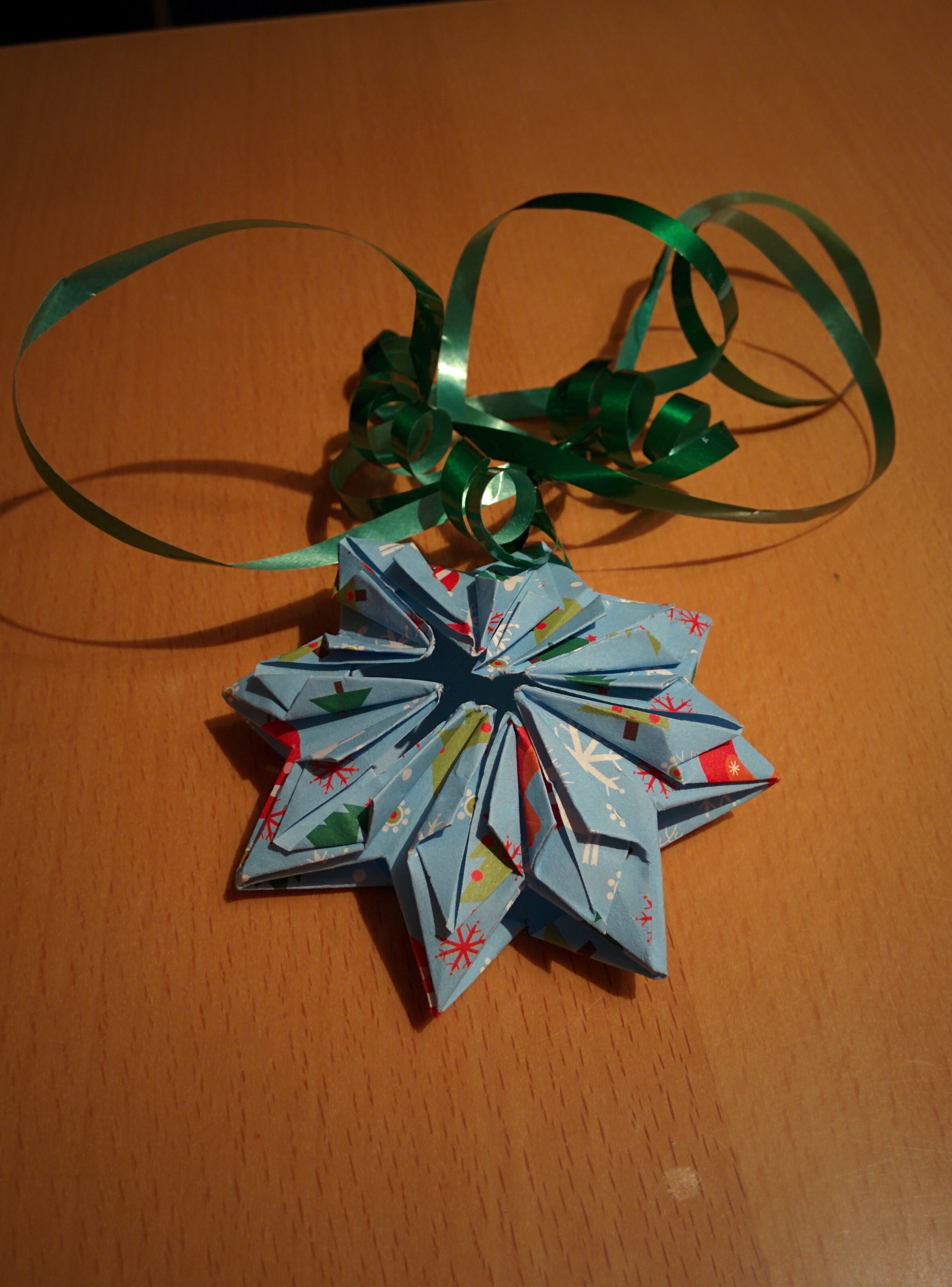 Modular Origami Christmas Star