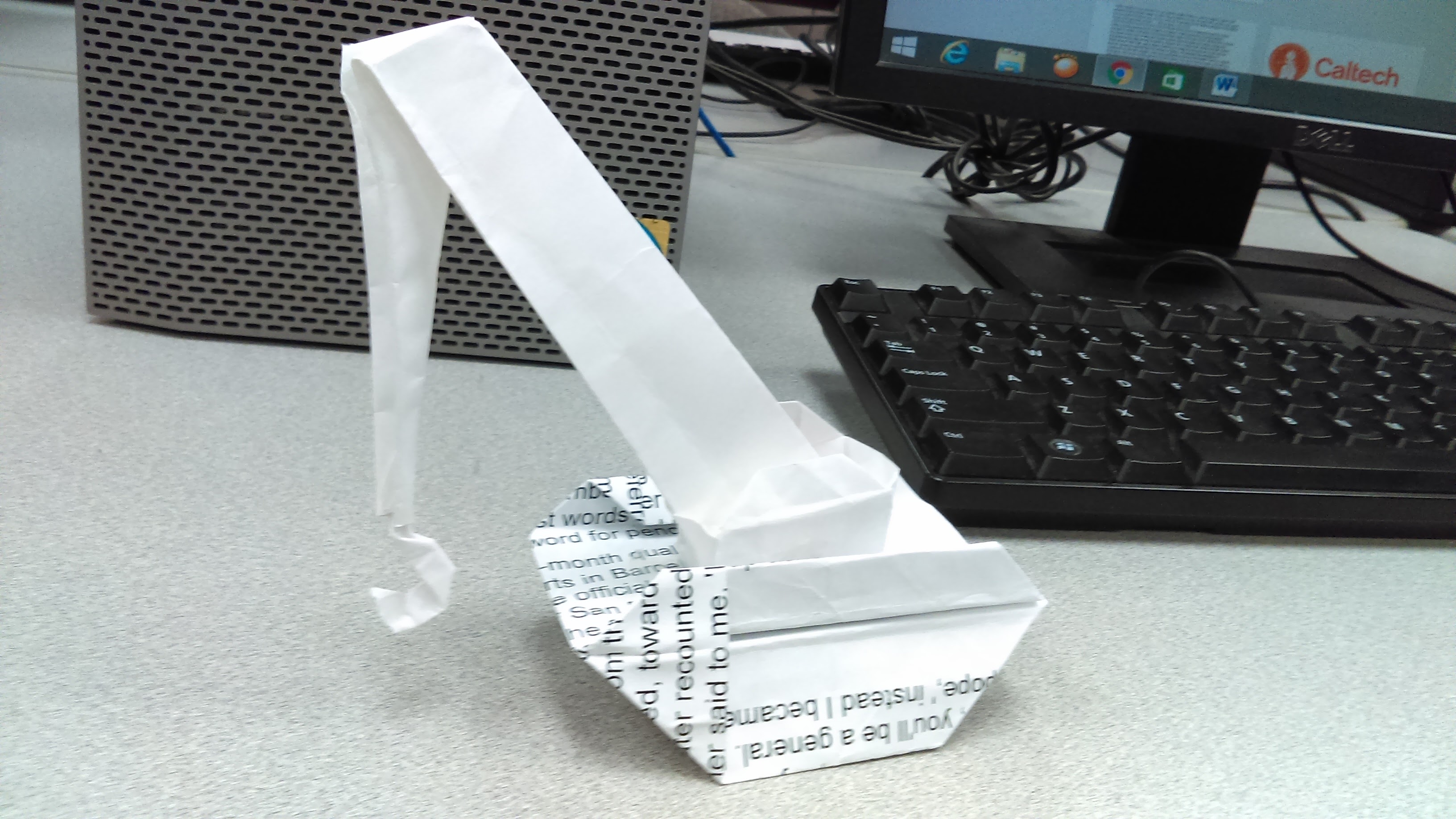 Origami Construction Crane