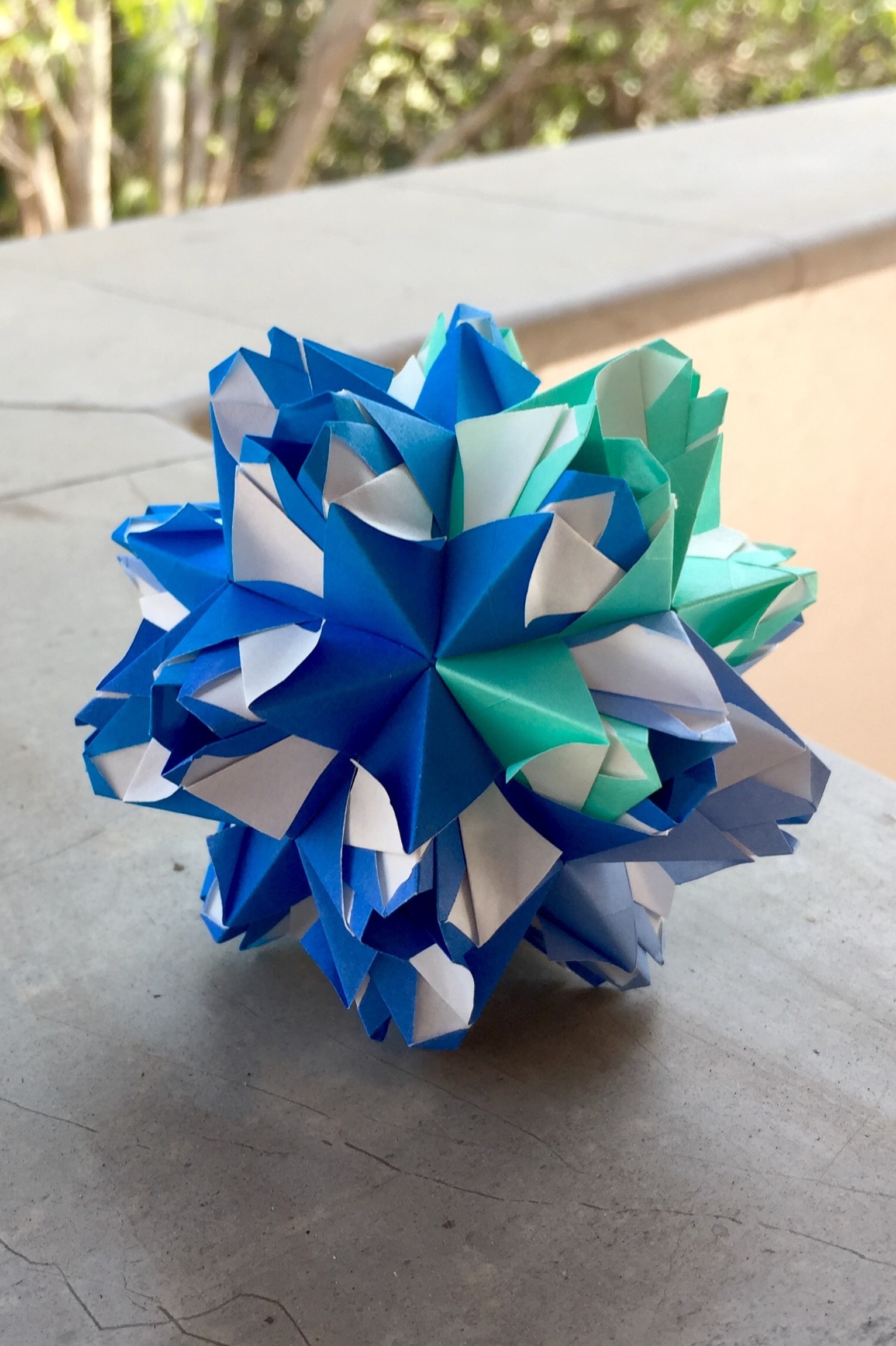 Ocean Wave Kusudama