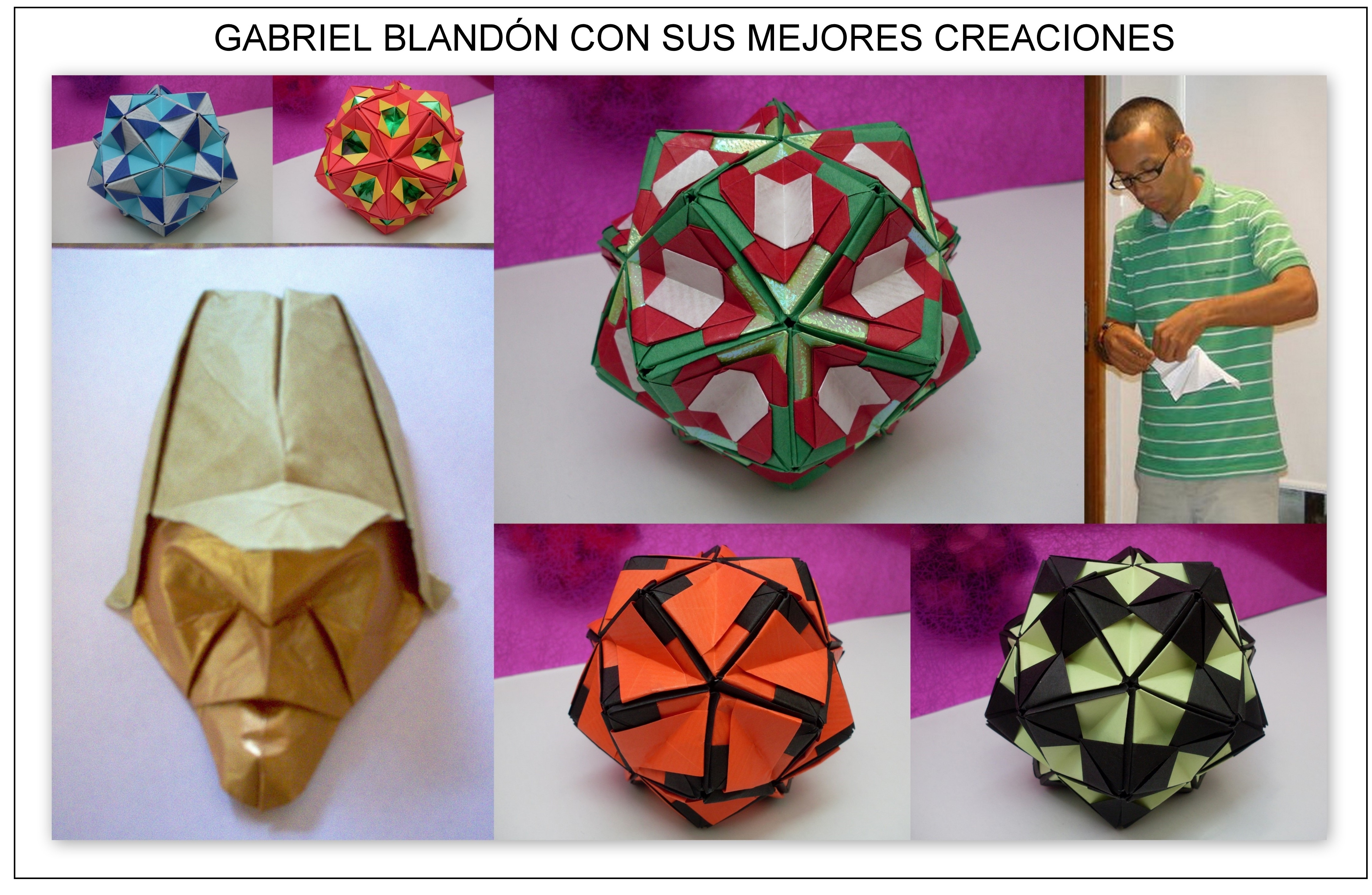 Gabriel Blandón's Modular Polyhedron