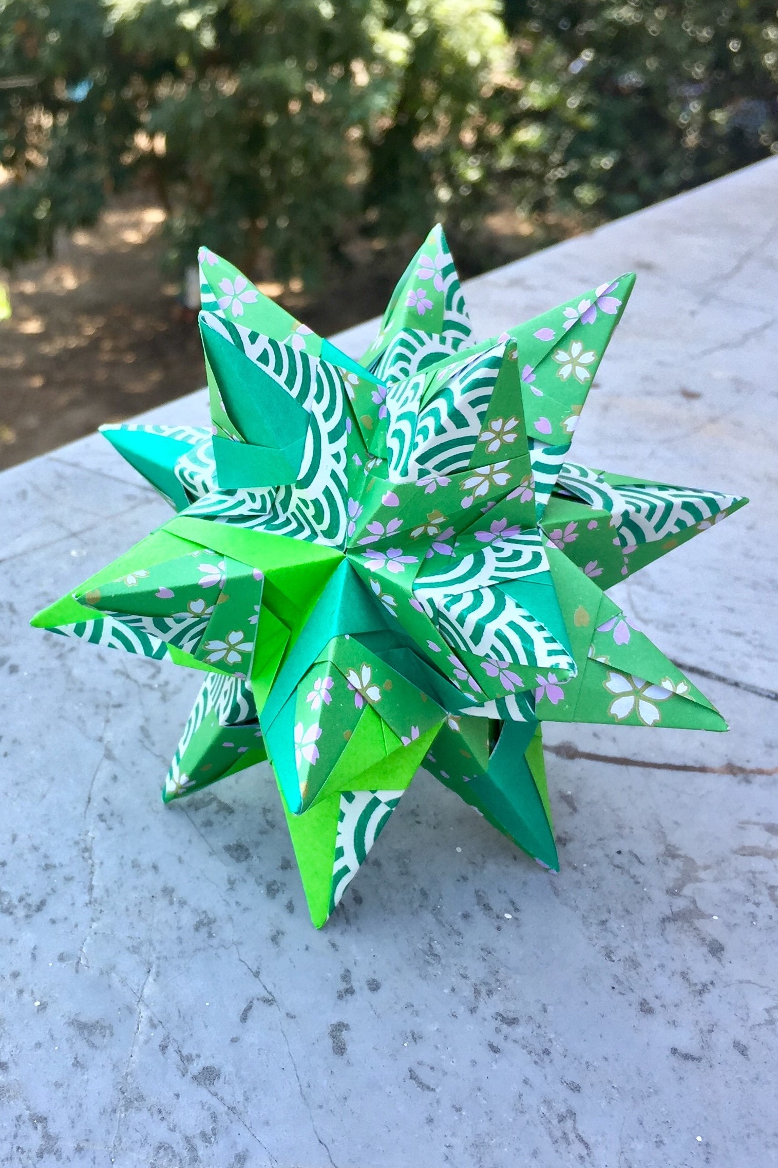 Greenery Kusudama