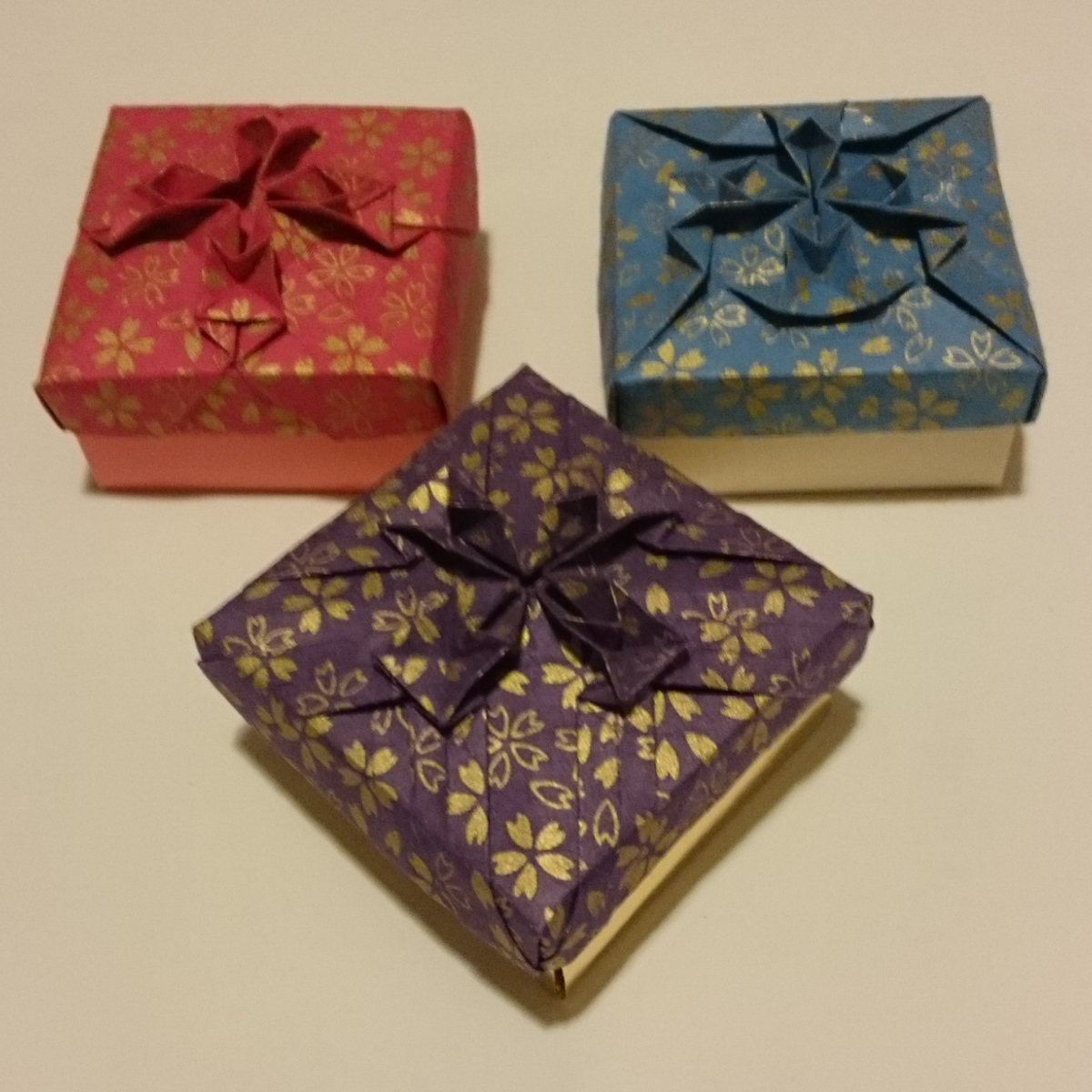 Arnold Tubis Decorated Origami Box