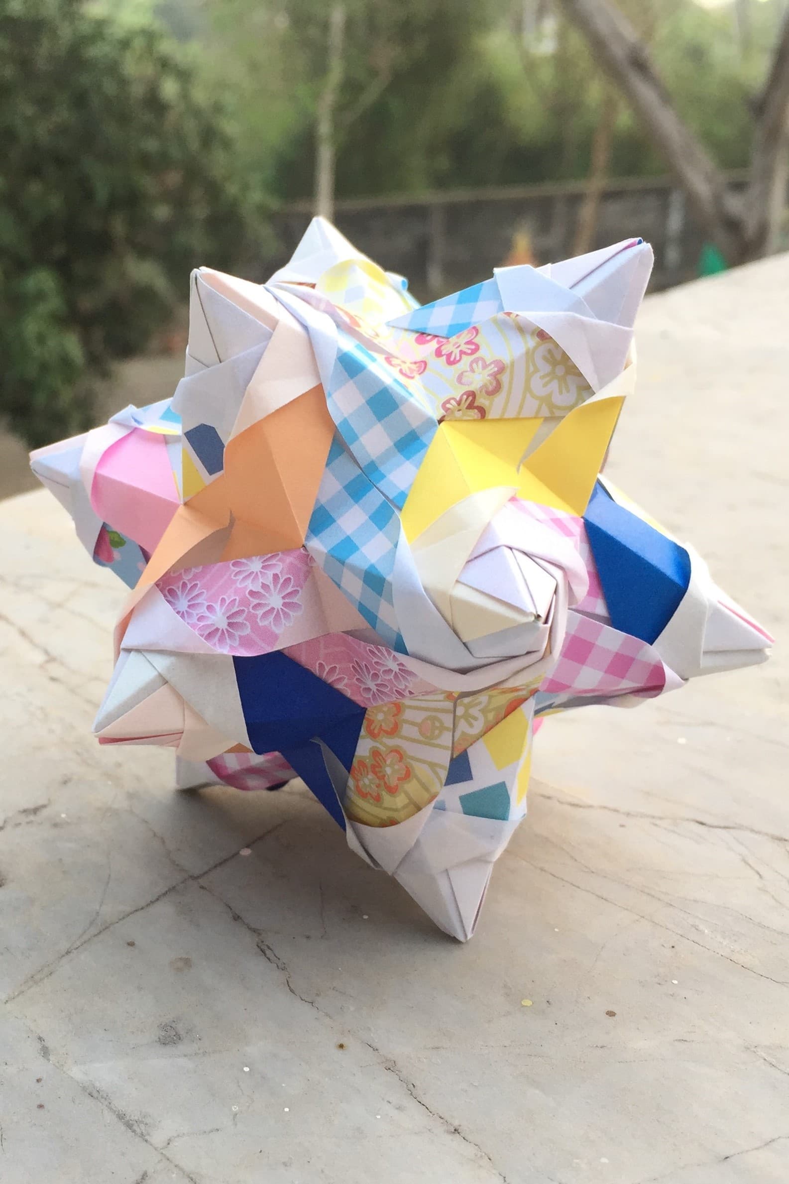 Peeling Kusudama