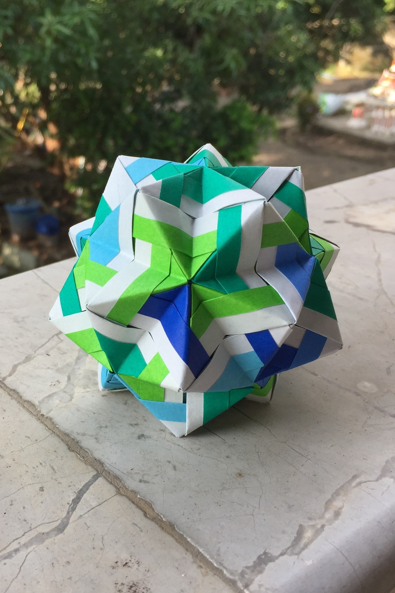 Mint Kusudama