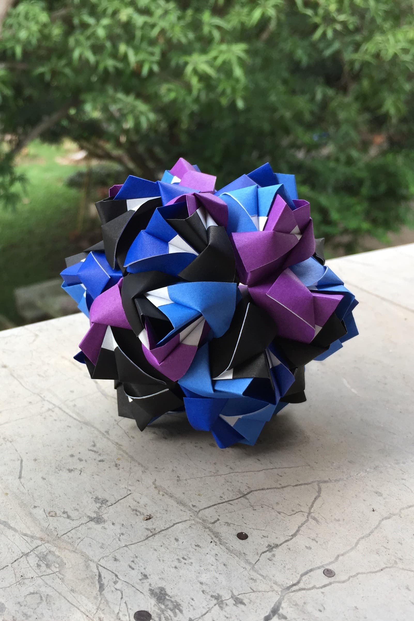 Blackberry Kusudama