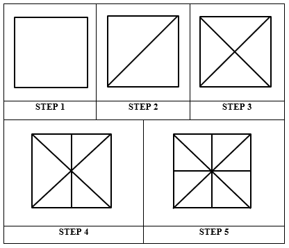 Origami Butterfly (Preliminary Base Crease Pattern)
