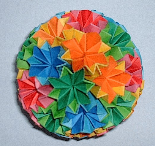 Colorful Star Kusudama