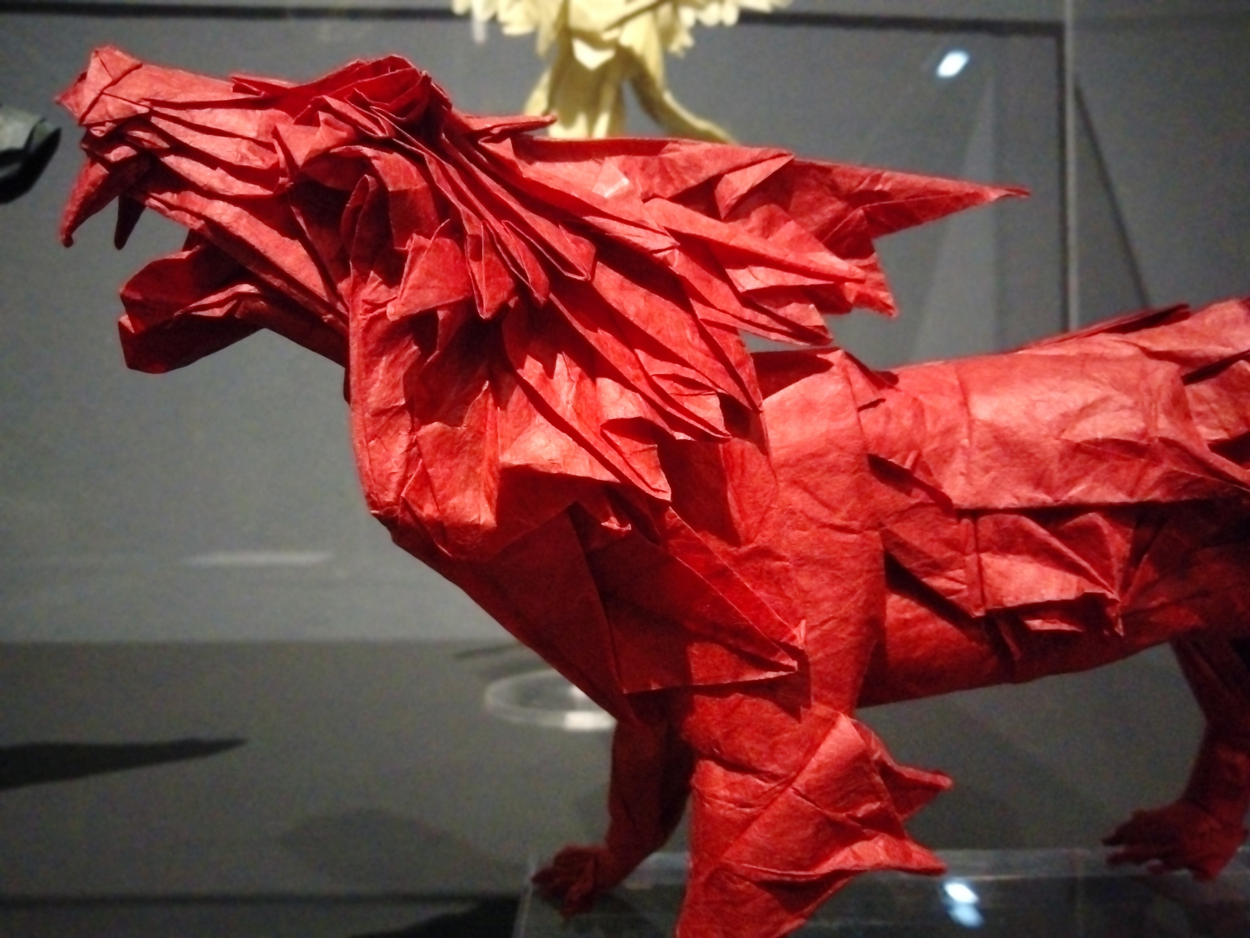 Complex Origami Lion
