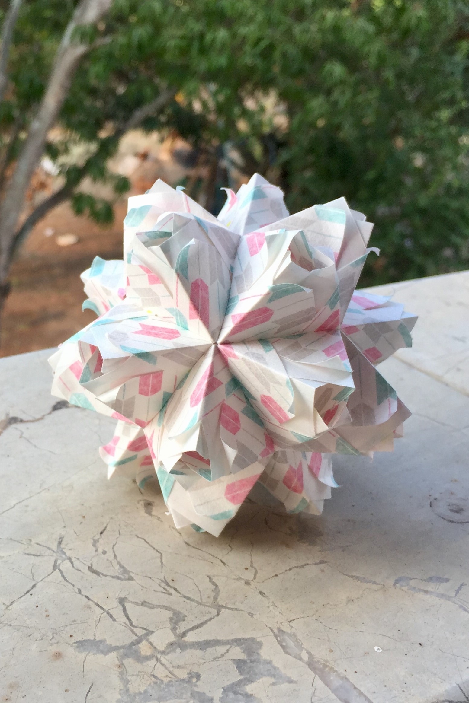 Caramel Kusudama