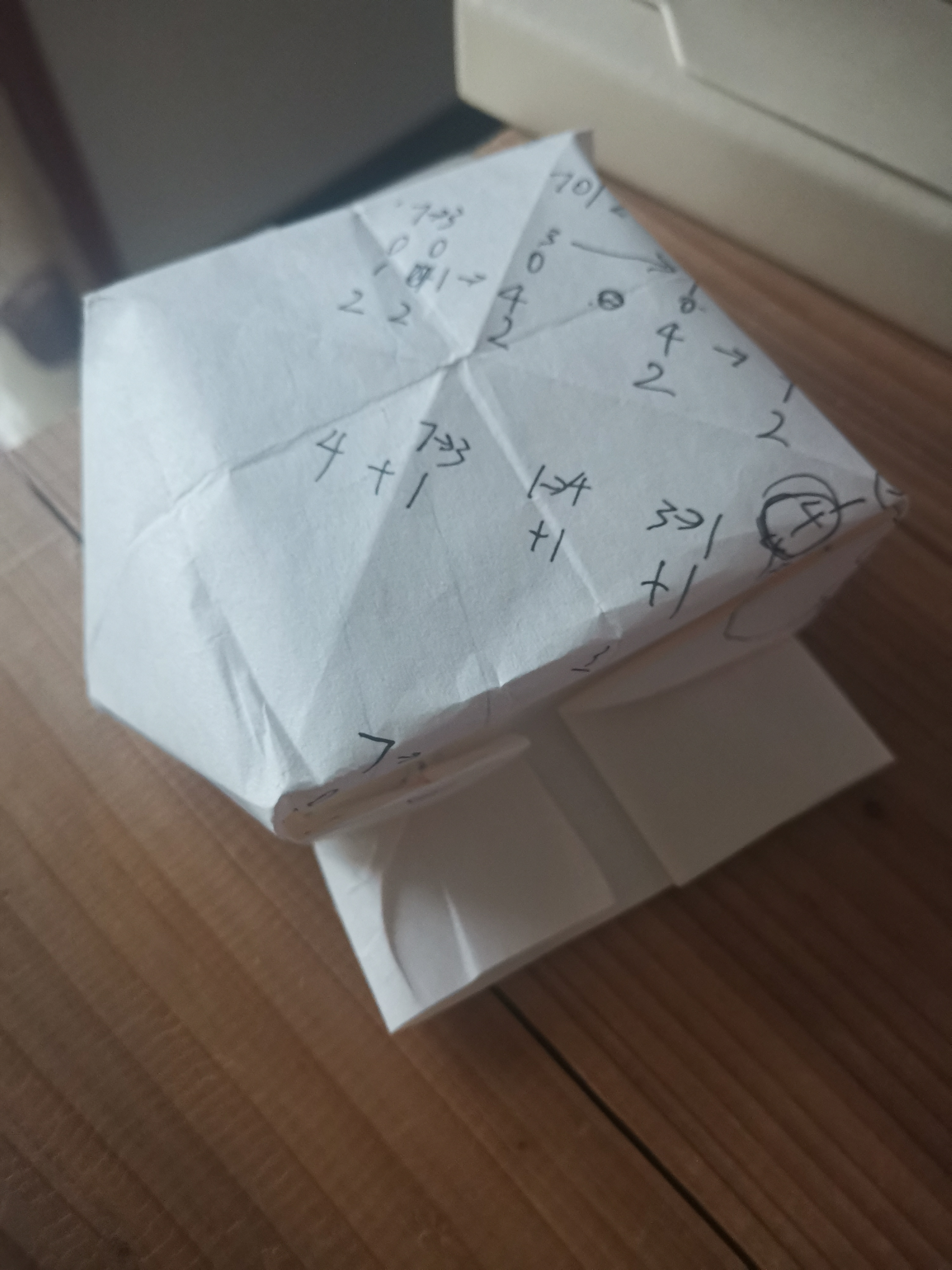 Traditional Origami Masu Box