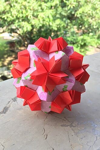 Strawberry Kusudama