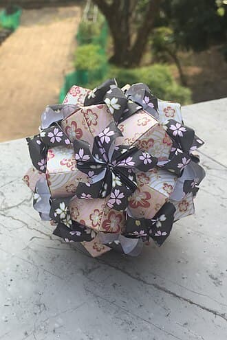 Periwinkle Kusudama