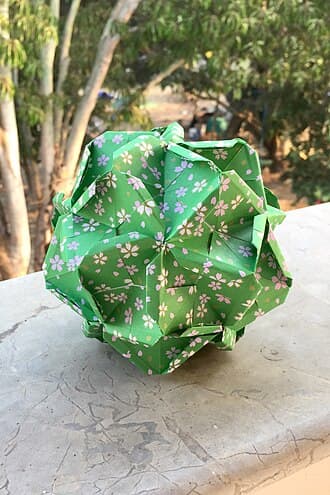 Sakura Pattern Kusudama