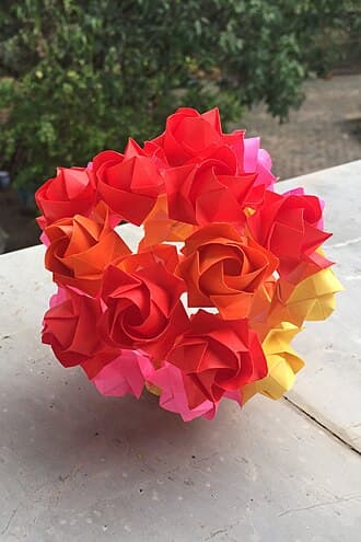 Kawasaki Rose Kusudama