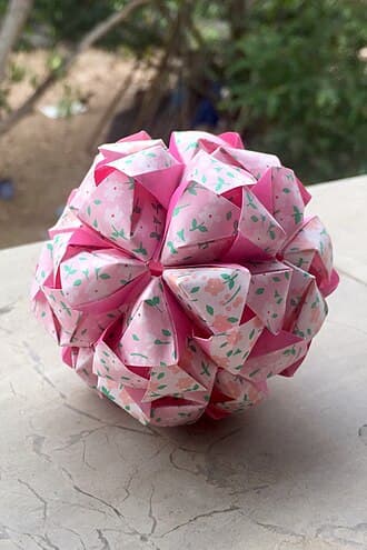 Peony Kusudama