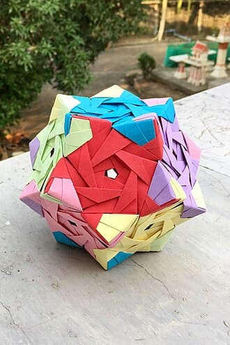 Woven Kusudama