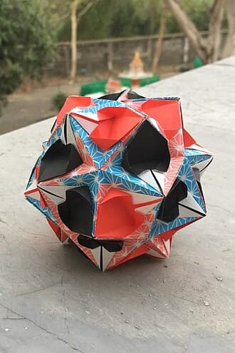 Solitaire Kusudama