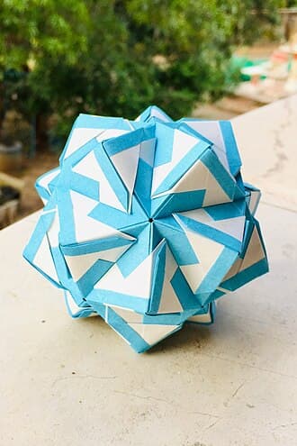 Stained Glass Kusudama