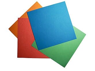 Unfolded Origami Paper Stack