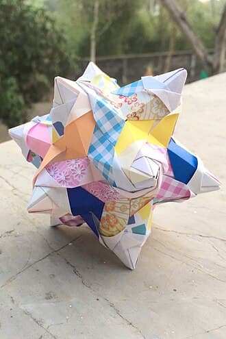 Peeling Kusudama