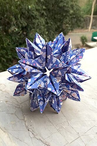 Blue Bird Kusudama