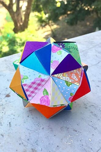 Modular Kusudama Ball
