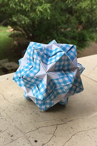 Baby Kusudama (Gingham)