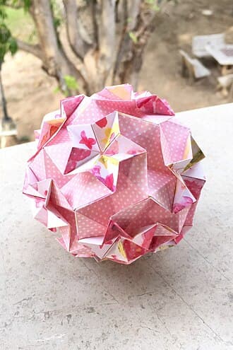 Regenbogen Kusudama