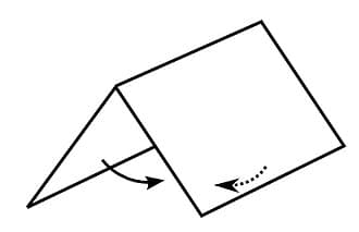 Mountain Fold Diagram
