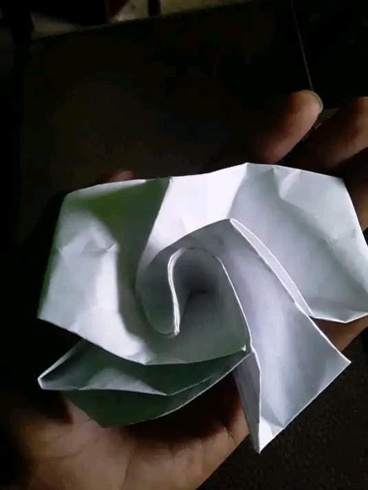 Jesus Rafael Marcano's Origami Rose