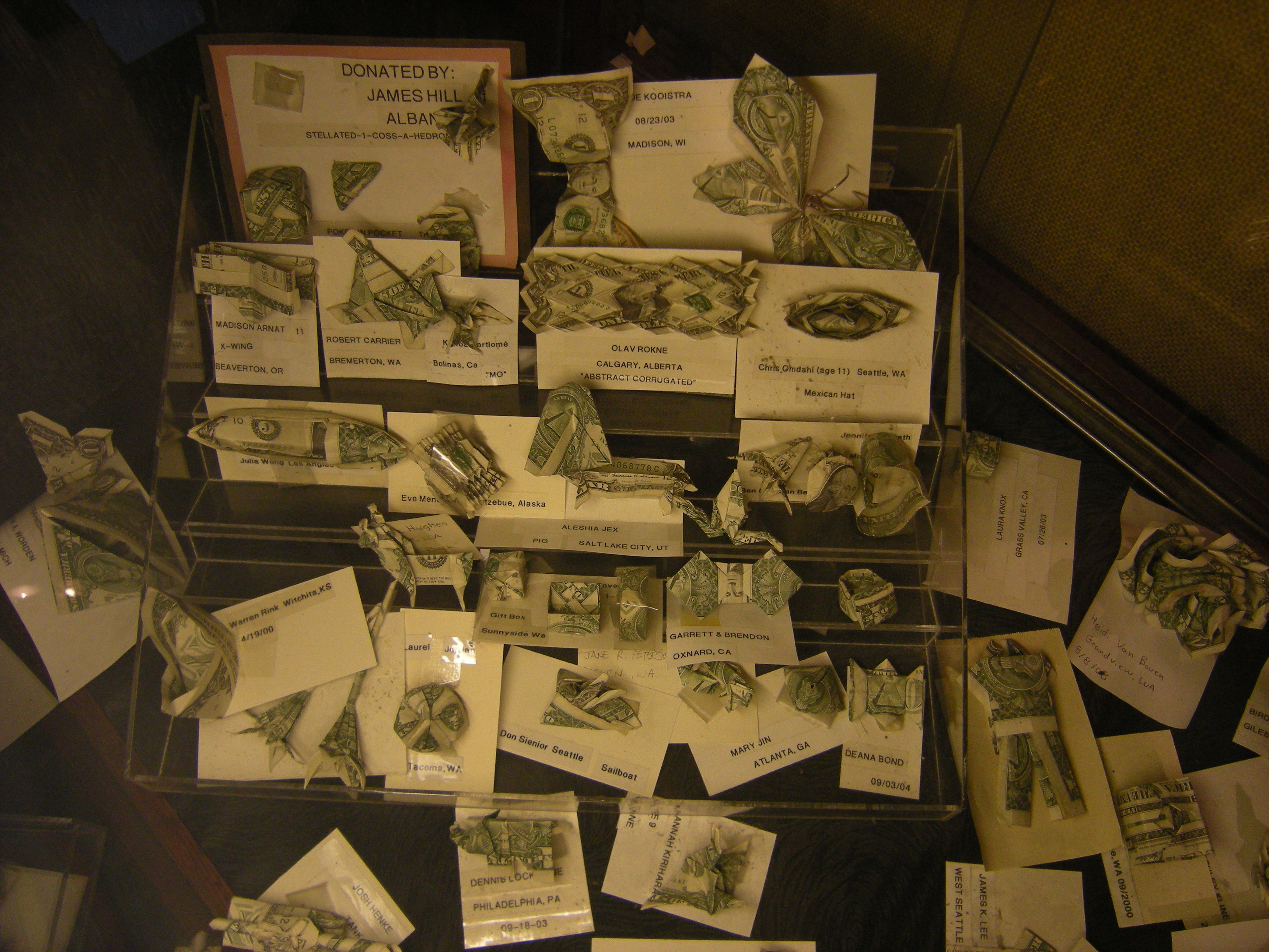 Dollar Bill Butterfly (by K. Kooistra)