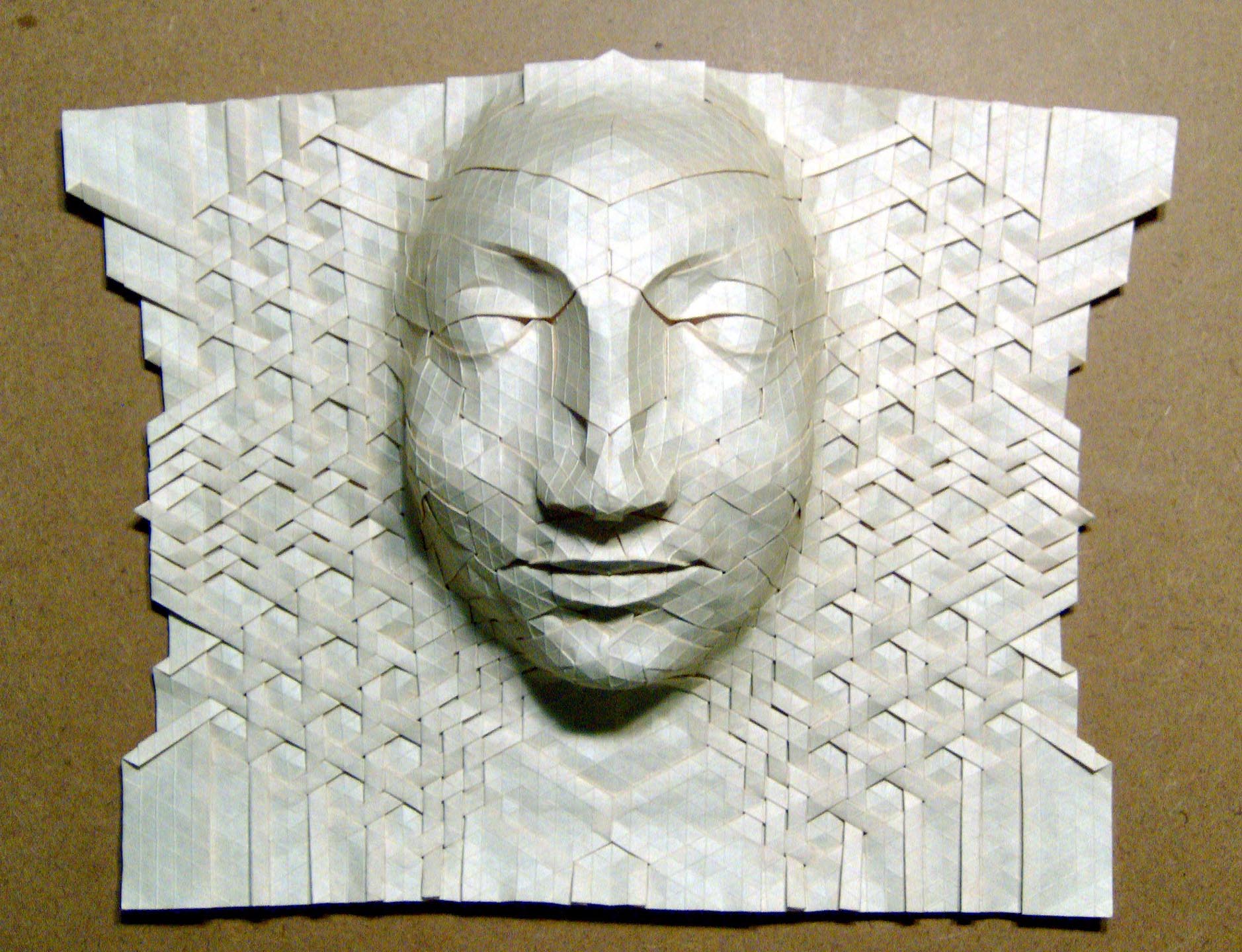 Origami Tessellated Mask