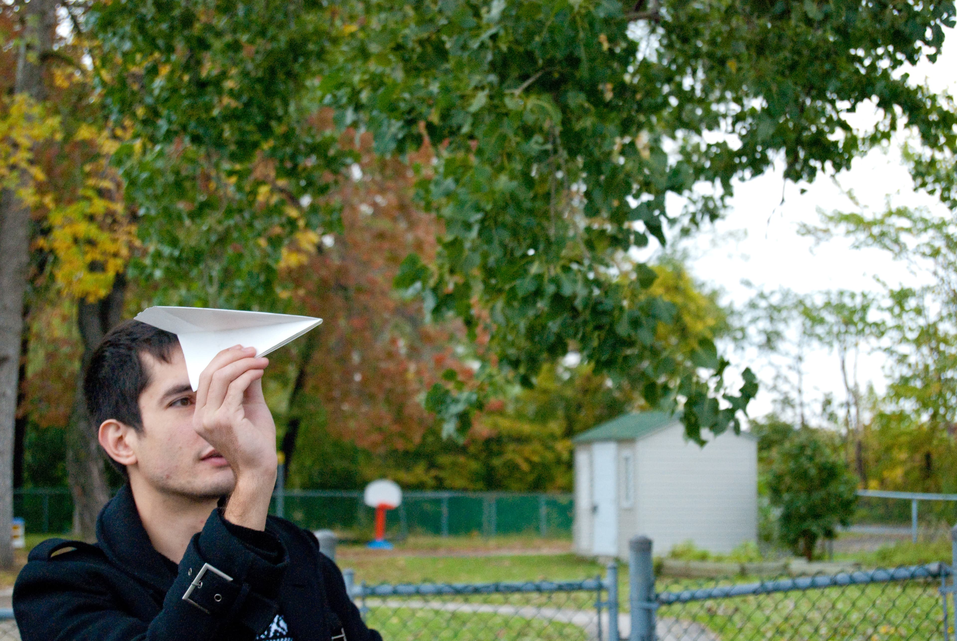 Classic Paper Airplane (Dart)